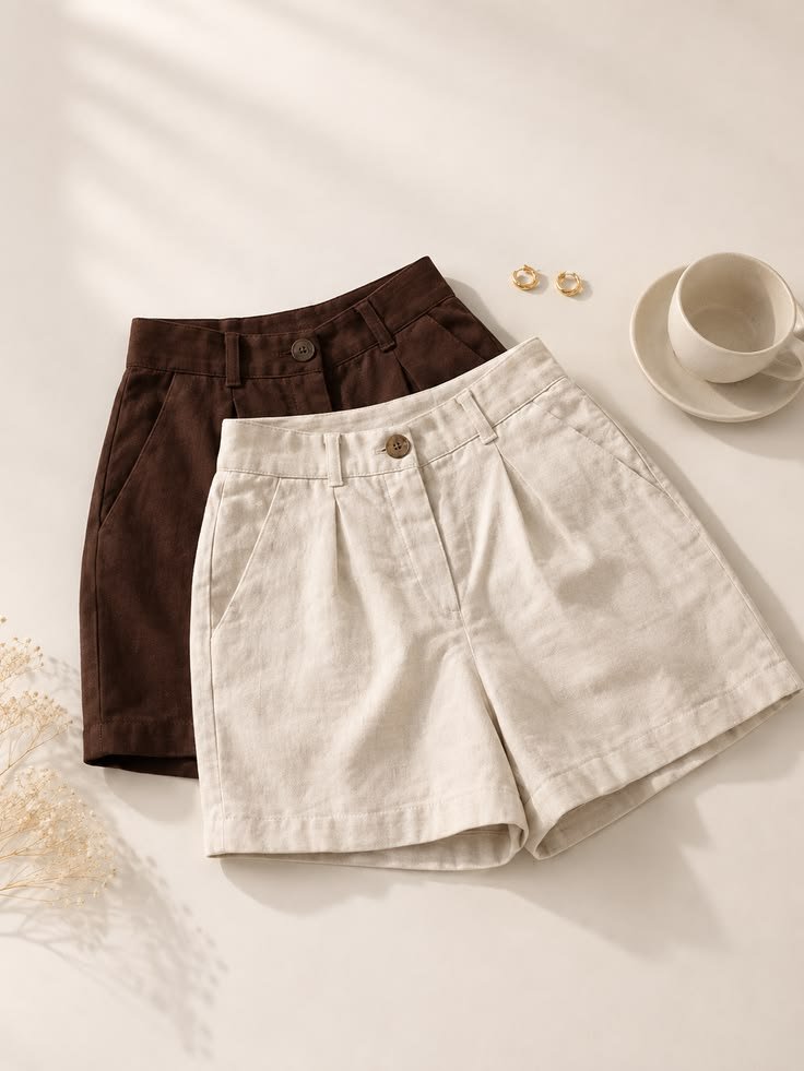Classic Linen Shorts